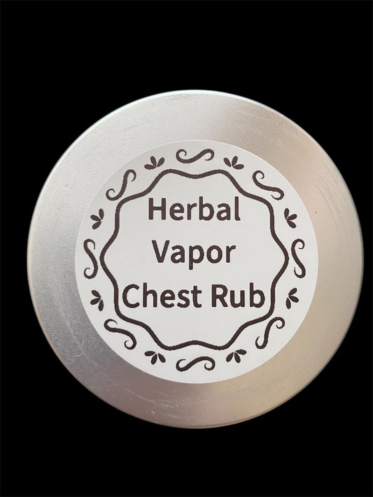 Herbal Vapor Chest Rub, Mullein Cream