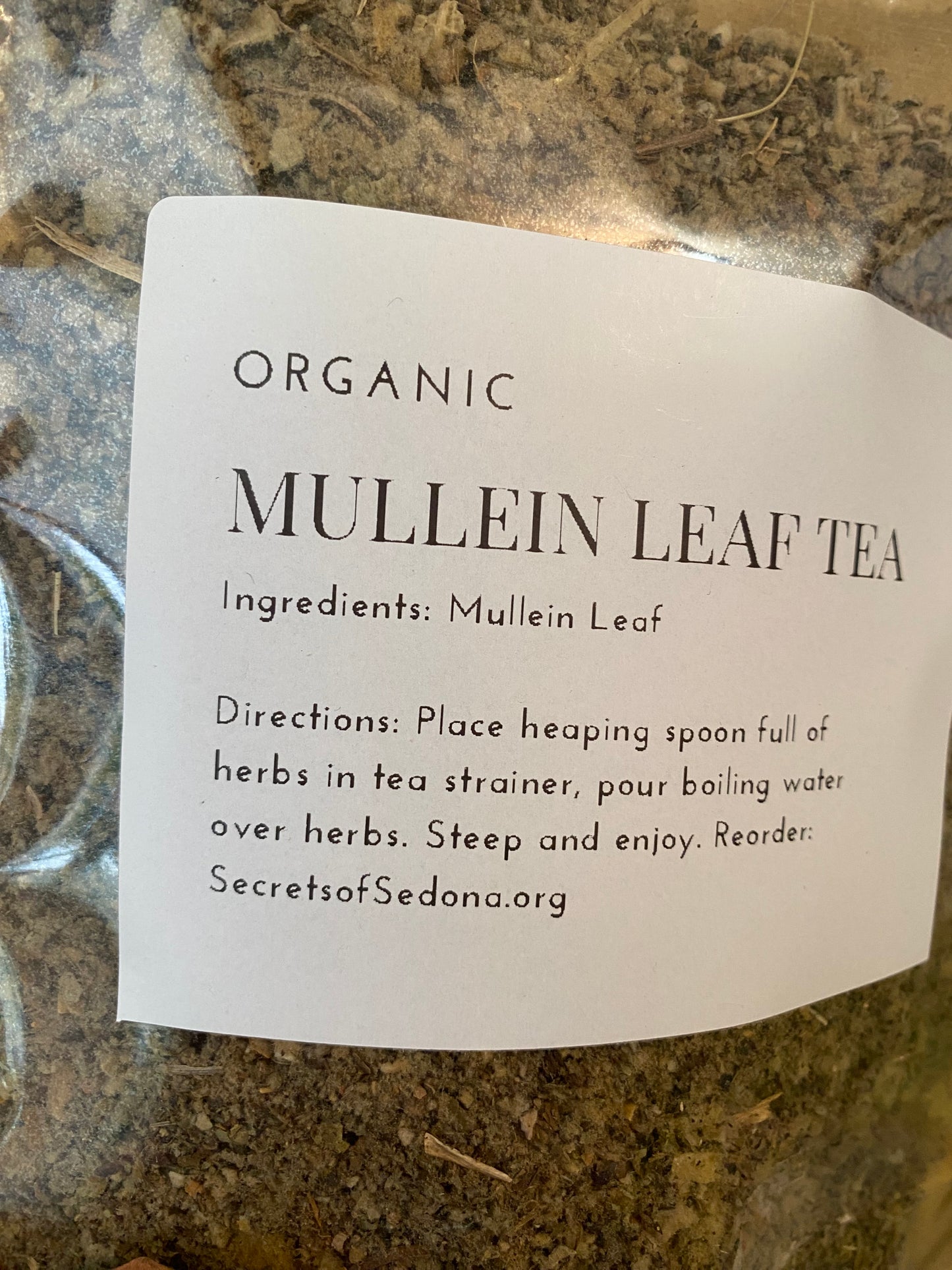 Mullein Leaf Tea
