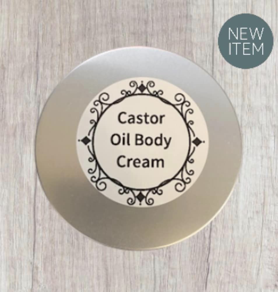 Castor Oil Body Cream, No Mess Castor Oil Pack